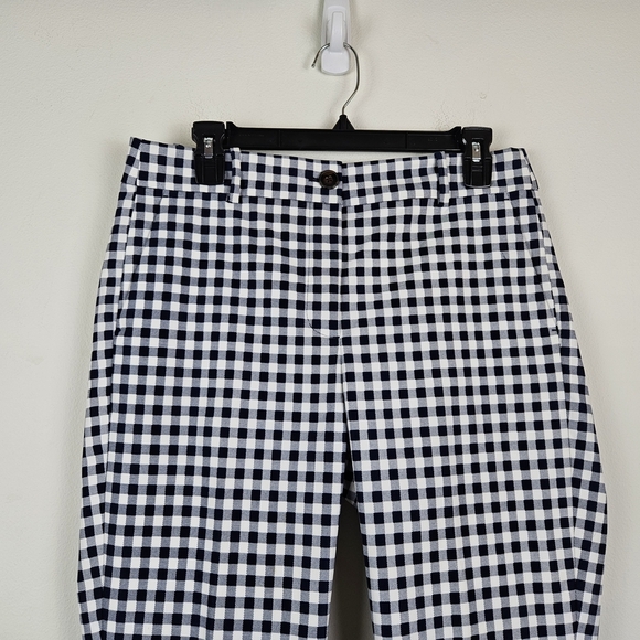 J.Crew Skimmer pant in gingham Size 8 Career Preppy - Picture 3 of 8